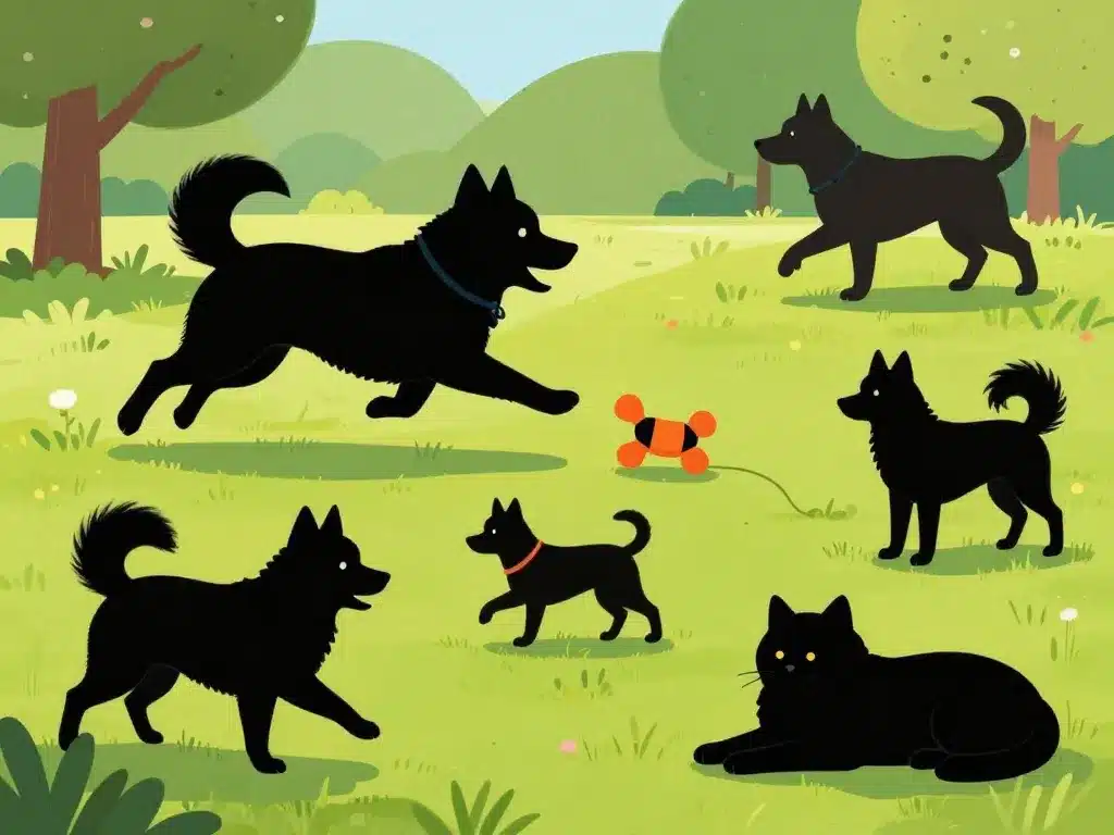 pomsky noir activités et besoins au quotidien