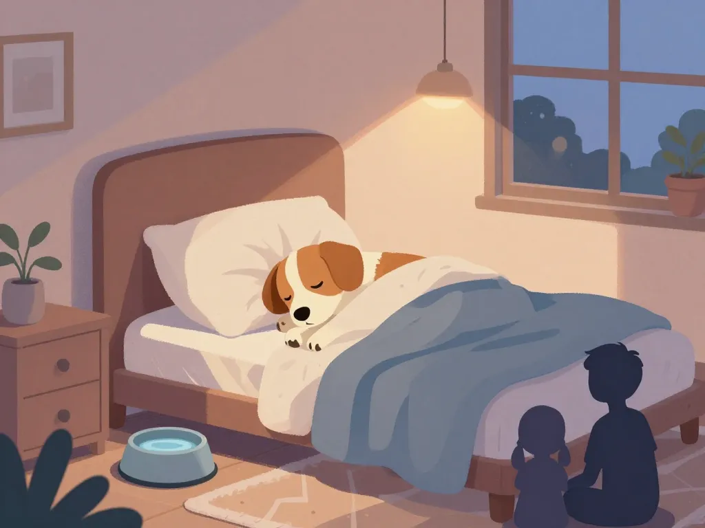 comment euthanasier un chien naturellement illustration d'accompagnement à la maison