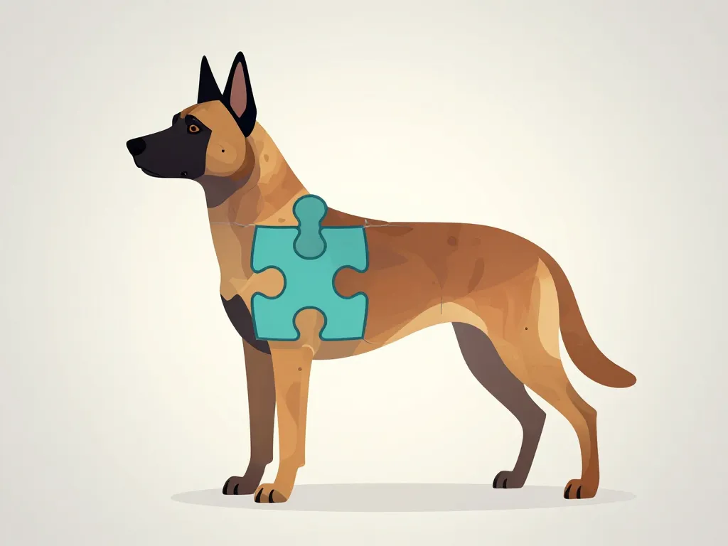 symbolique malinois croisé double caractère