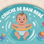 bébé joyeux couche de bain bébé piscine jouets aquatiques