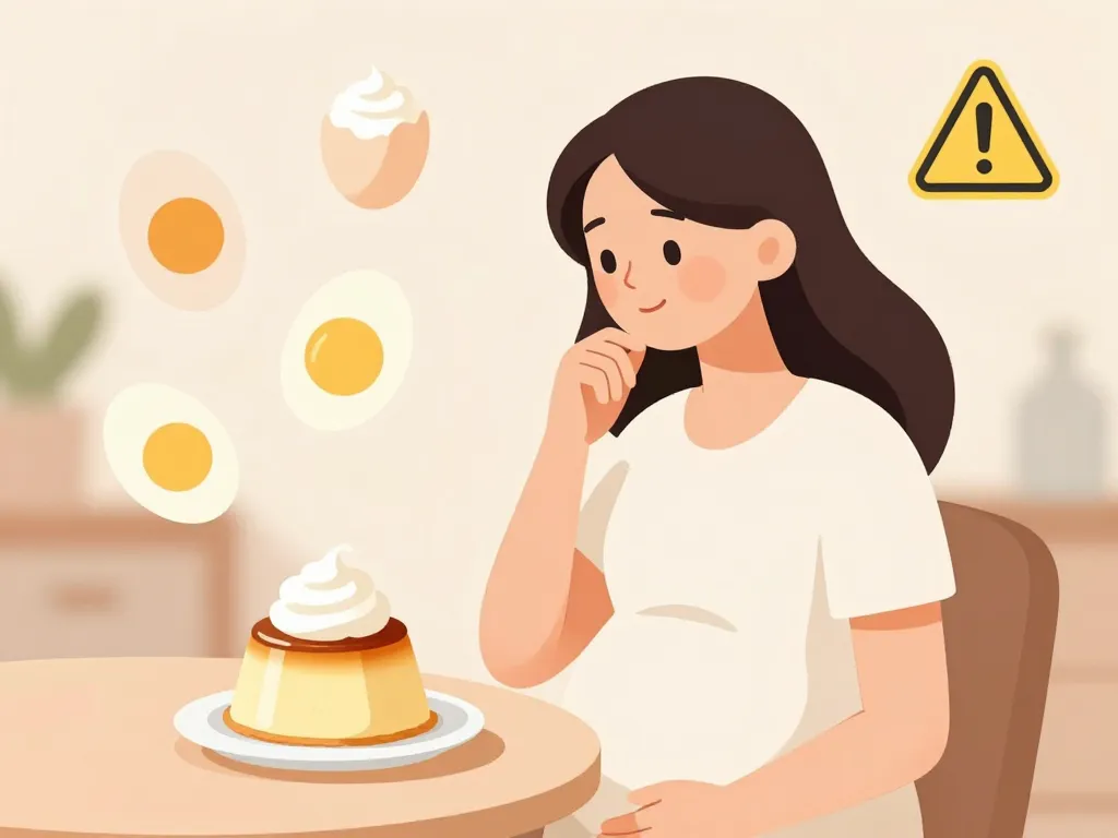 creme brulee enceinte risques illustration