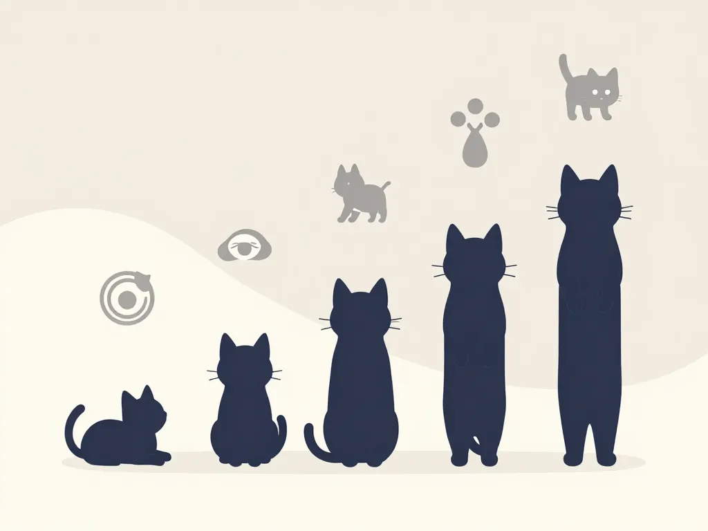 Schéma grandes étapes développement chaton semaine par semaine