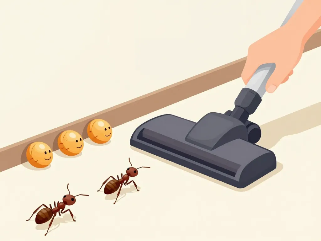 nettoyage infestation fourmis oeufs maison