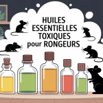 illustration huiles essentielles toxiques pour les rongeurs dans une maison