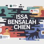 issa bensalah chien polémique réputation en ligne illustration