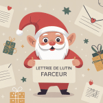 lettre lutin farceur univers magique Noël
