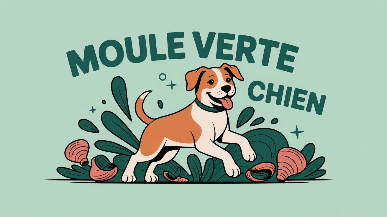 moule chien illustration bien-être articulations