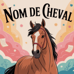 nom de cheval illustration idée créativité