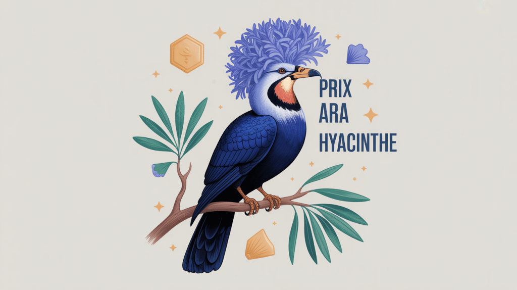 prix ara hyacinthe illustration perroquet rare