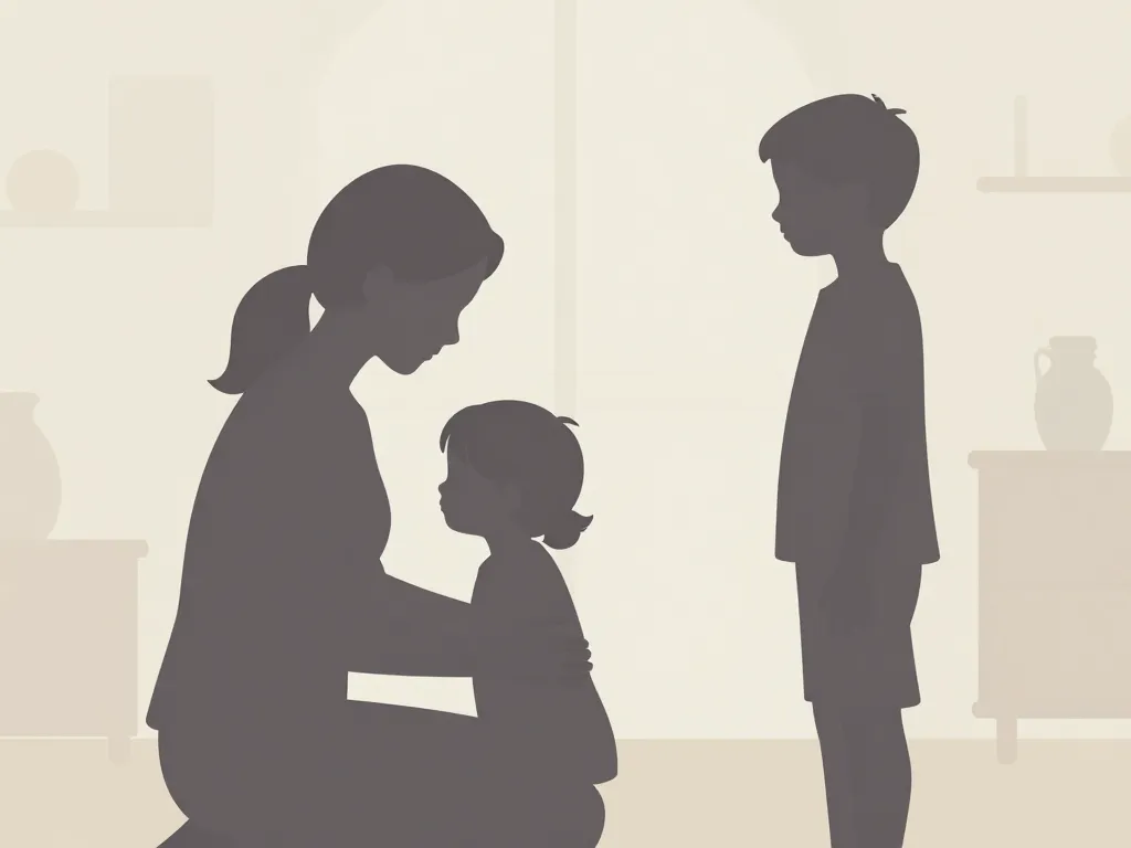 Parent protège enfant scène mon conjoint critique mon fils