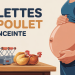 Rillette poulet Bordeau Chesnel femme enceinte en illustration