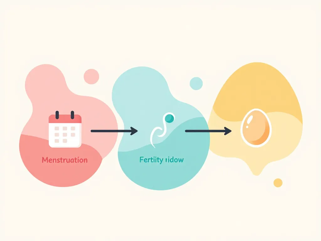 schéma cycle menstruel tomber enceinte pendant les règles témoignage