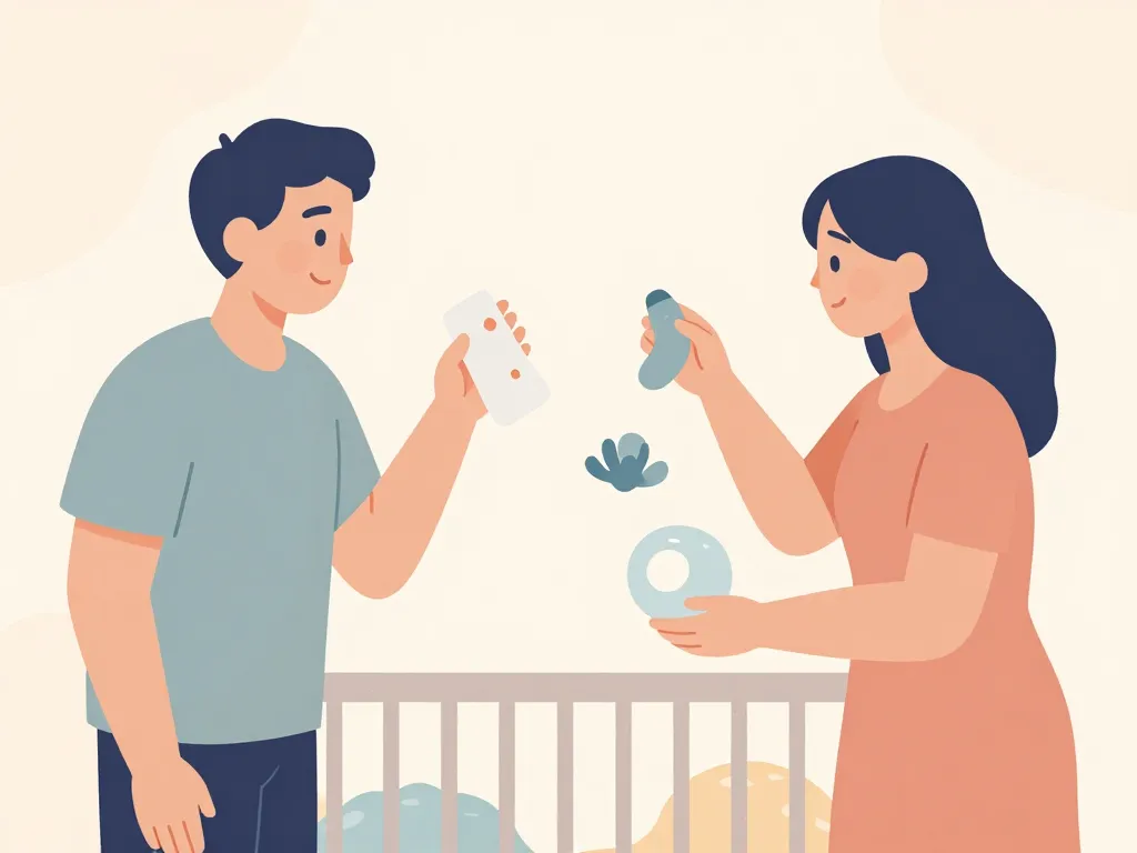 parents choisissant produit yamonbebe en sécurité