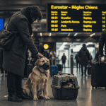 chien eurostar gare européenne