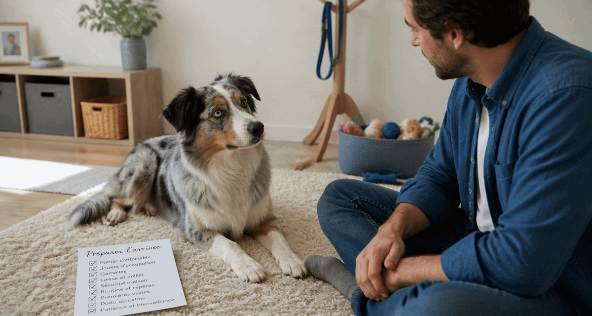 adoption berger australien maître checklist salon