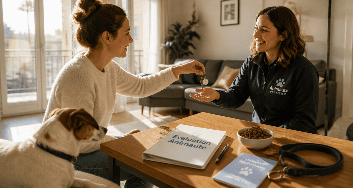 animaute avis échange clés pet-sitter