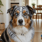 berger australien yeux vairons adulte