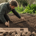 distance plantation pomme de terre gabarit cordeau