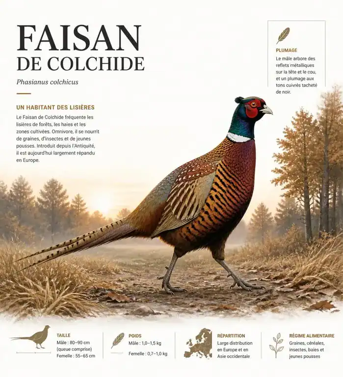 Signification spirituelle et symbolique du faisan qui croise votre chemin dans la nature