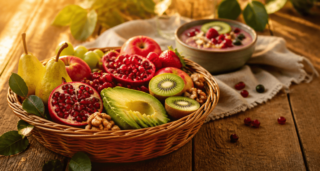 meilleurs fruits pour la sante panier de fruits frais