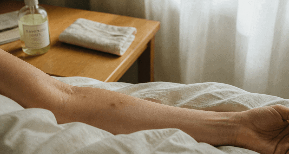 piqures de punaise de lit sur peau