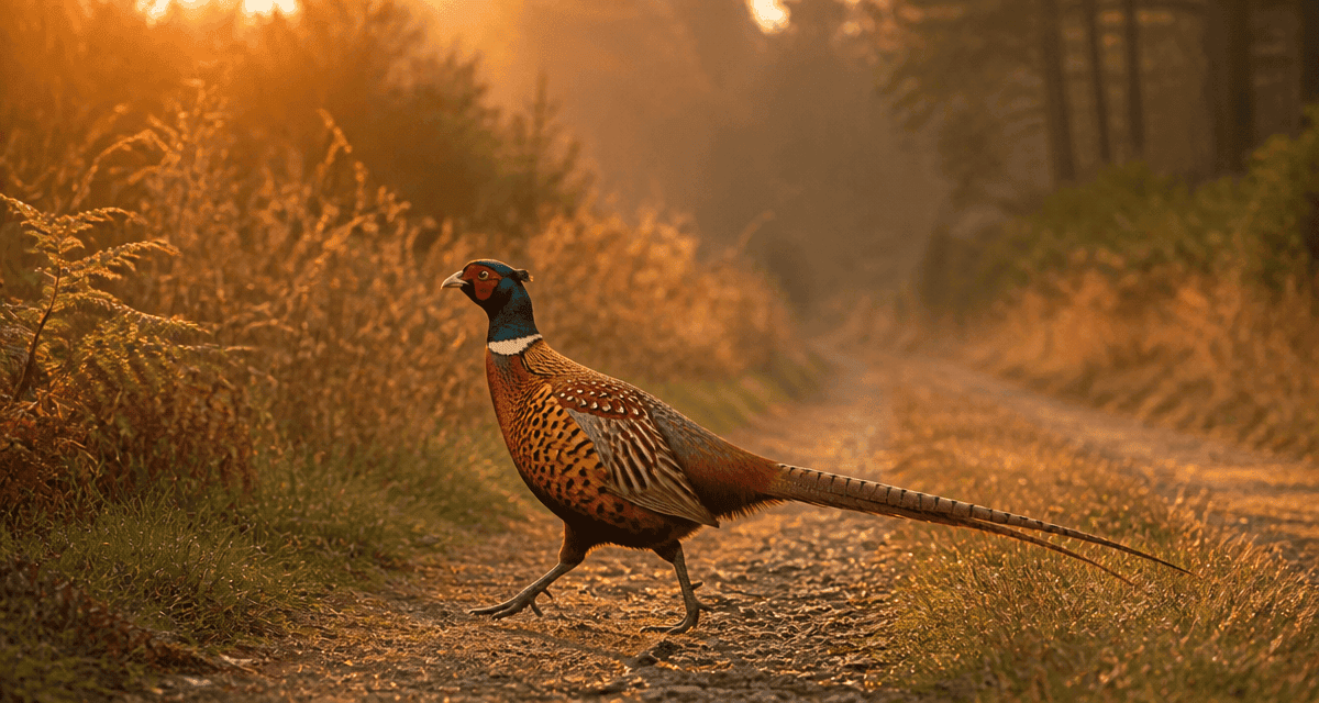 signification des oiseaux qui croisent votre chemin le faisan