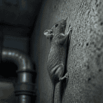 une souris peut elle grimper sur un mur lisse béton