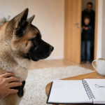 Akita americain caractere : regard calme, socialisation clé