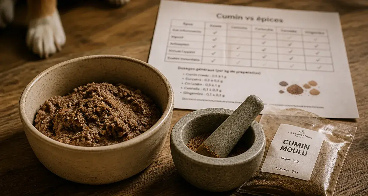Cumin chien pour digestion : bienfaits et précautions
