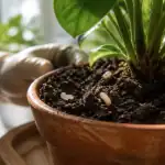 larve moucheron terreau pot fleur