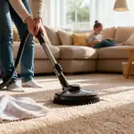 Nettoyer une moquette avec astuces naturelles