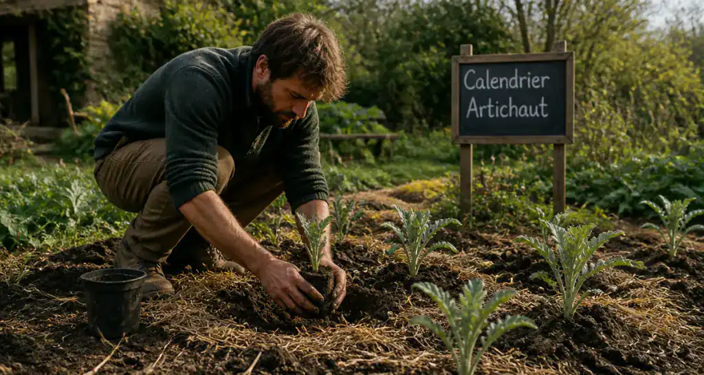 quand planter artichaut jardinier plantation