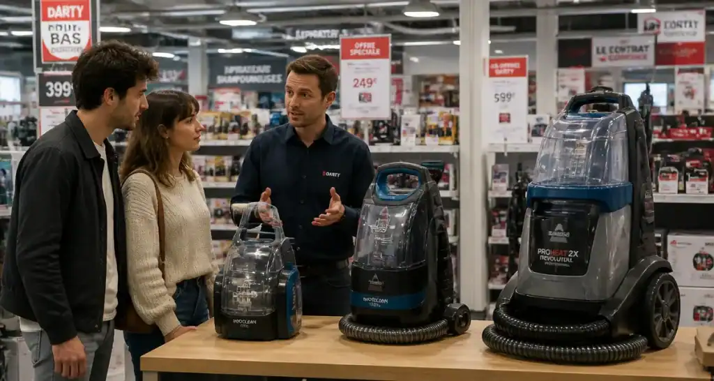 shampouineuse prix modèles magasin