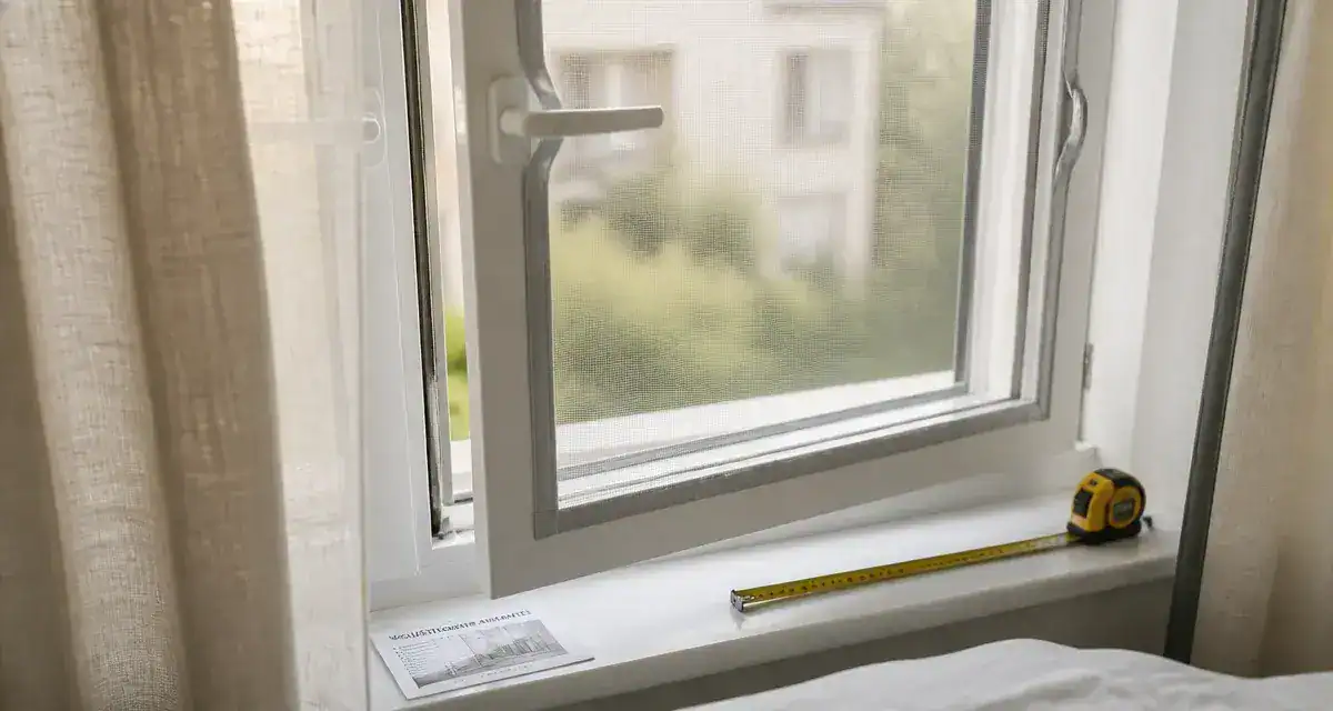Moustiquaire aimantée fenetre sans perçage, fenêtre PVC