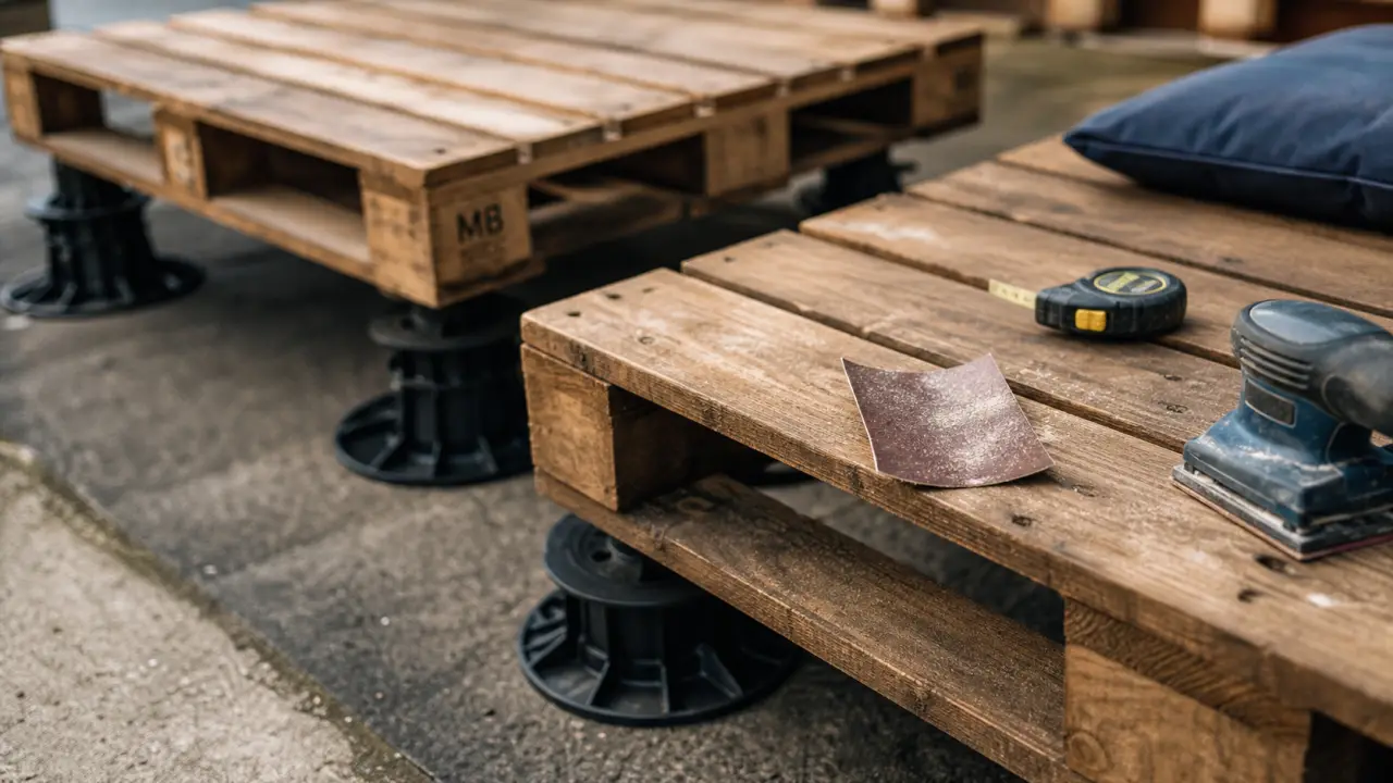 Palette pour terrasse EPAL sans marquage MB