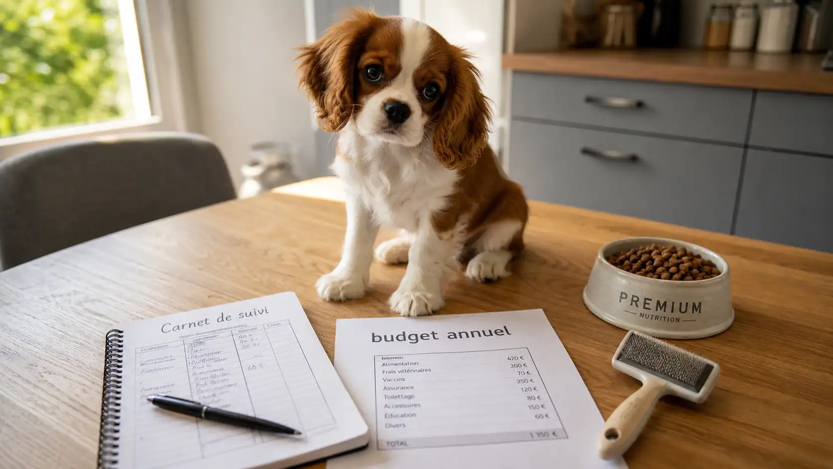 Chien Cavalier King Charles : prix et budget annuel d’entretien