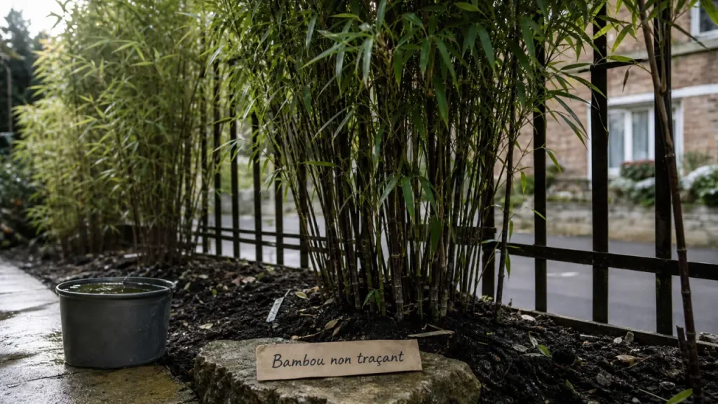 Bambou non traçant ou traçant : quel choix pour une haie brise-vue dense et maîtrisée ?