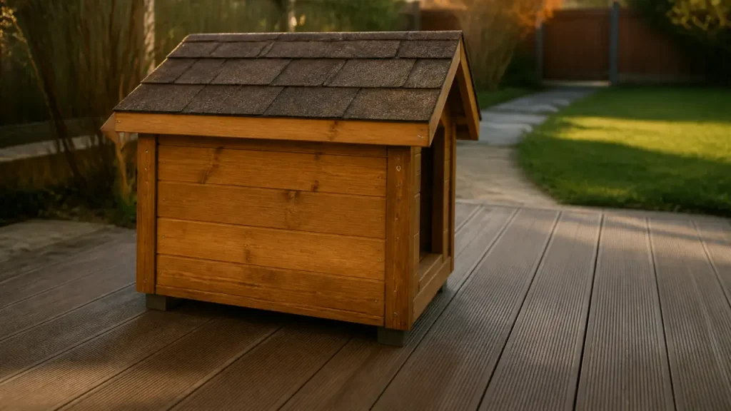 Chien de garde à la maison : une niche durable, confortable et facile à entretenir