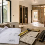 Haert architecture intérieur : table de travail et plan d’extension, rénovation lumineuse