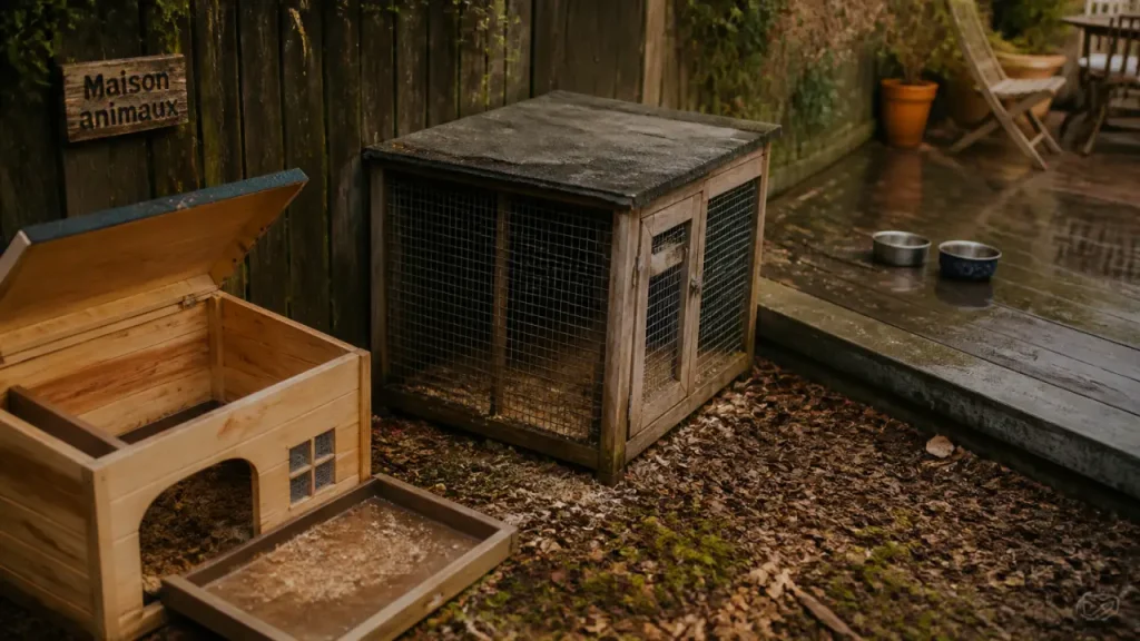 Maison animaux : éviter la niche trop grande, le clapier fragile et l’abri impossible à nettoyer
