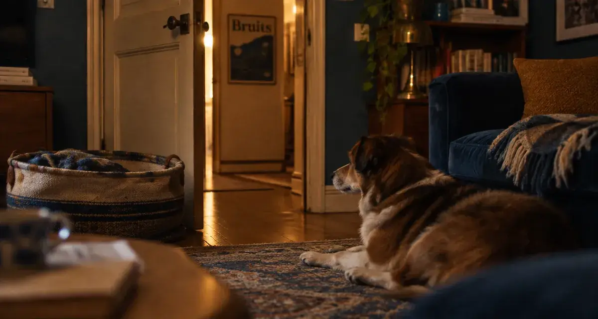 Chien d appartement qui n aboie pas, au calme dans un salon
